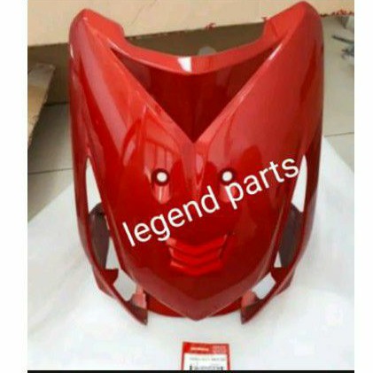 cover tameng body depan Honda beat karbu merah maron original