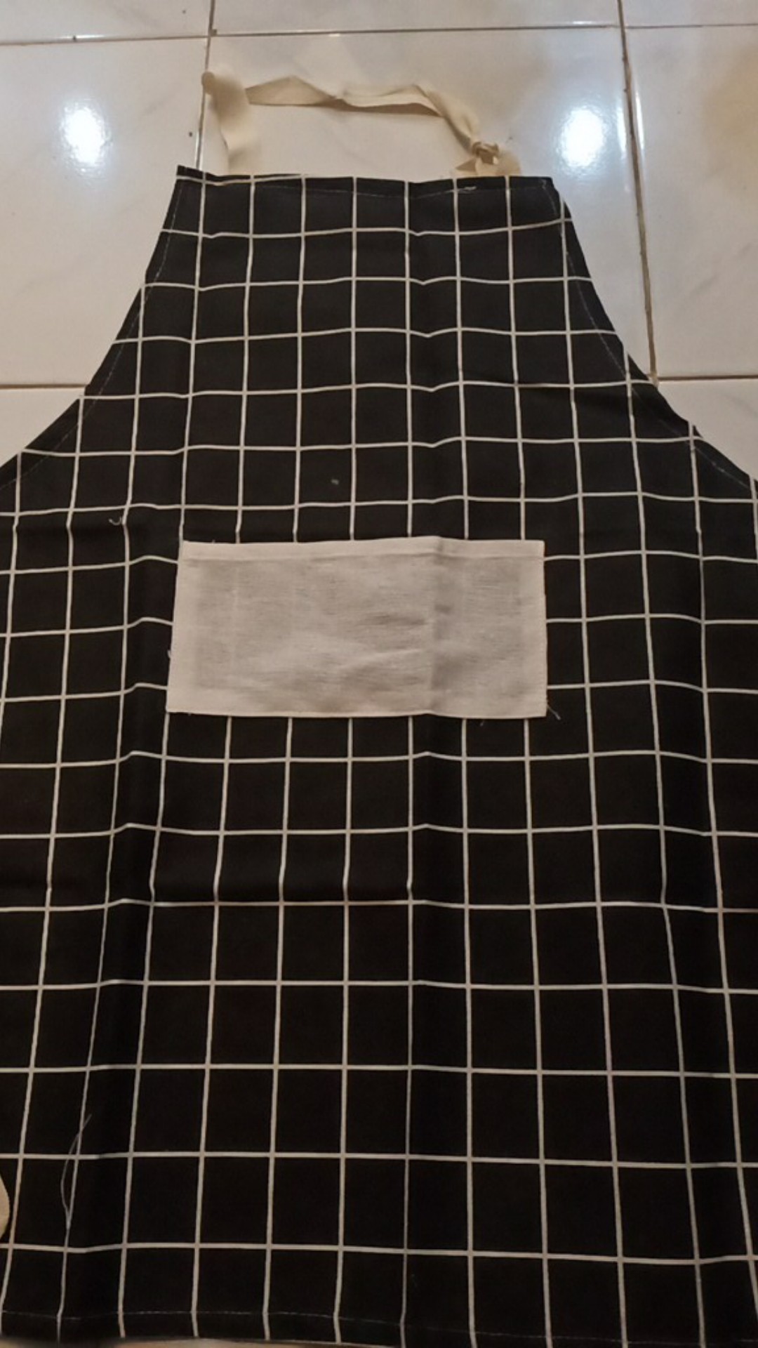 Japanese Kitchen Apron / Celemek Masak Kanvas Kafe Barista Pria Unisex