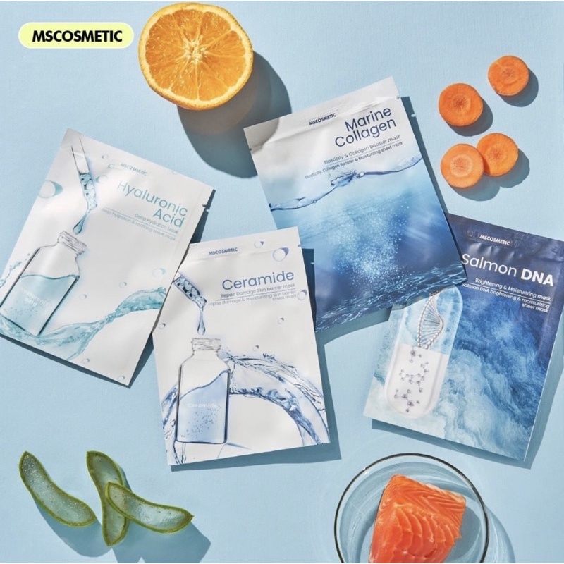 MS GLOW Sheet Mask Masker Wajah