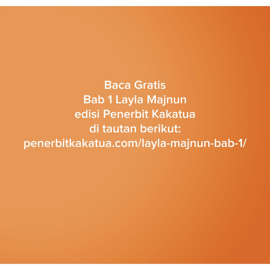 Nizami Ganjavi Layla Majnun ADA ILUSTRASI Shopee Indonesia