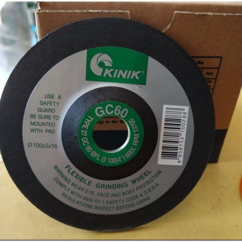 batu kinik hijau gc 60/grinding wheel kinik asah kaca gc60