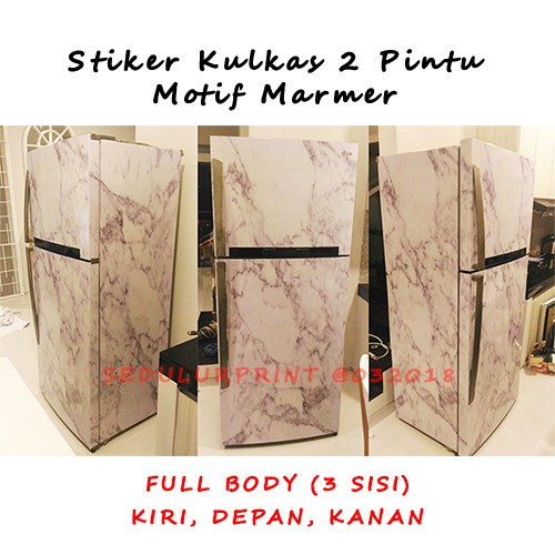 35+ Trend Terbaru Stiker Kulkas 2 Pintu Full Body