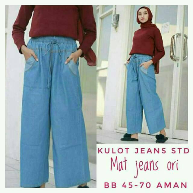 25 Trend Terbaru Ootd  Jeans  Kulot  Goldu Standlip Gloss