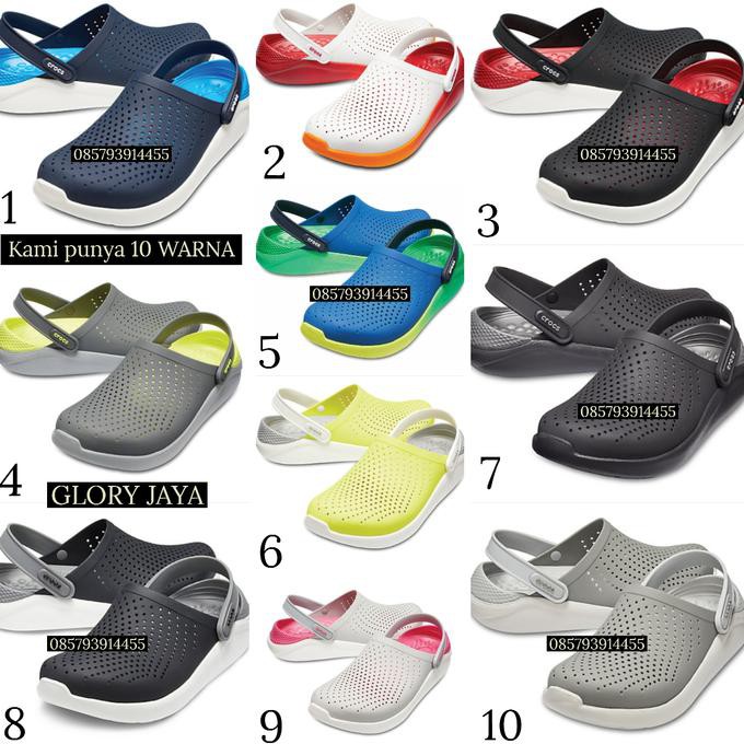 NOTED BEST SELLER SANDAL CROCS PRIA / SENDAL CROCS PRIA / CROCS LITERIDE / SEPATU SANDAL - ORANGE, 3