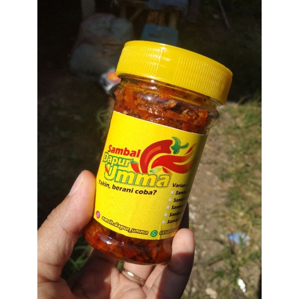 

SAMBAL BAWANG kemasan botol berat 155 gram Pedas Mantap Enak Sambel Homemade Rasa rumahan Bikin ketagihan