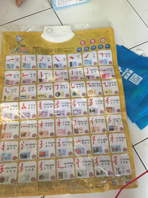 Poster suara (belajar mandarin) dua bahasa inggris/ mandarin | Shopee