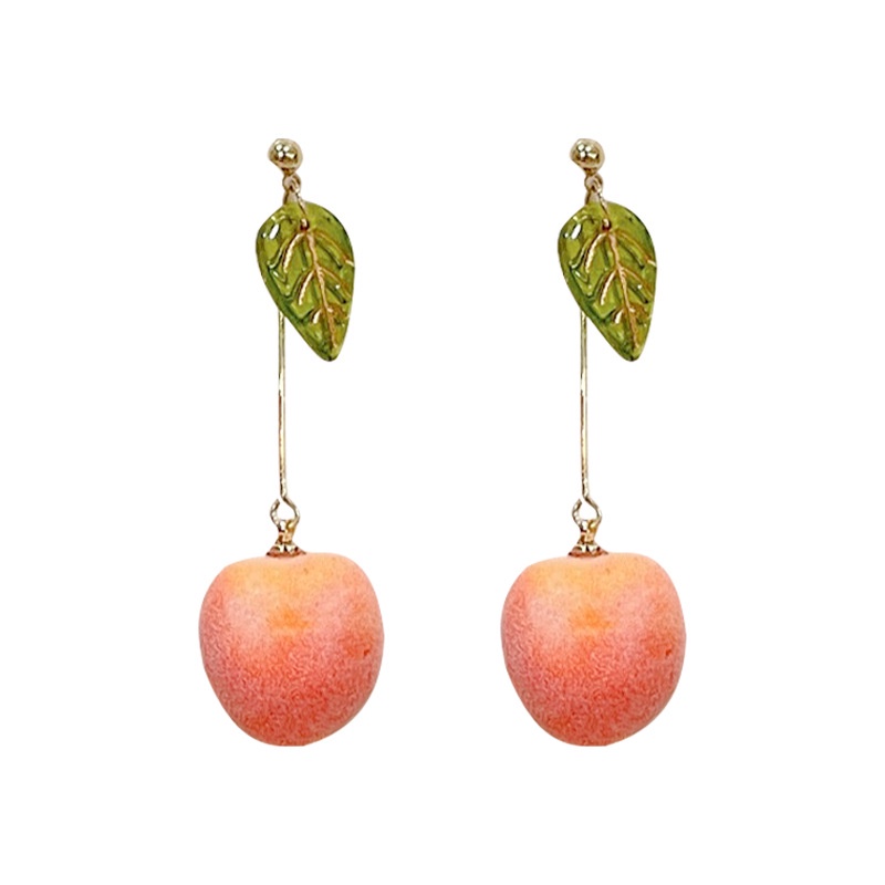 Peach Girl ~ liar lucu anting-anting Mimi melarikan diri Besar yang sama gaya Korea manis anting-ant