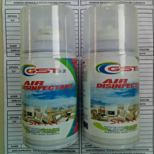 Odor eliminator foging ac mobil Air Disinfectant Deodorizer Fogging AC Mobil Basmi Virus Bakteri