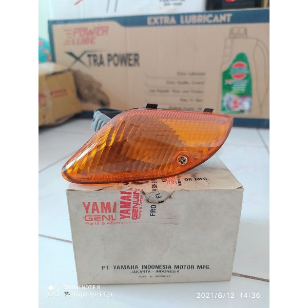 sein sen riting front flasher assy depan yamaha fizr F1ZR FIZR f1zr sebelah kiri original