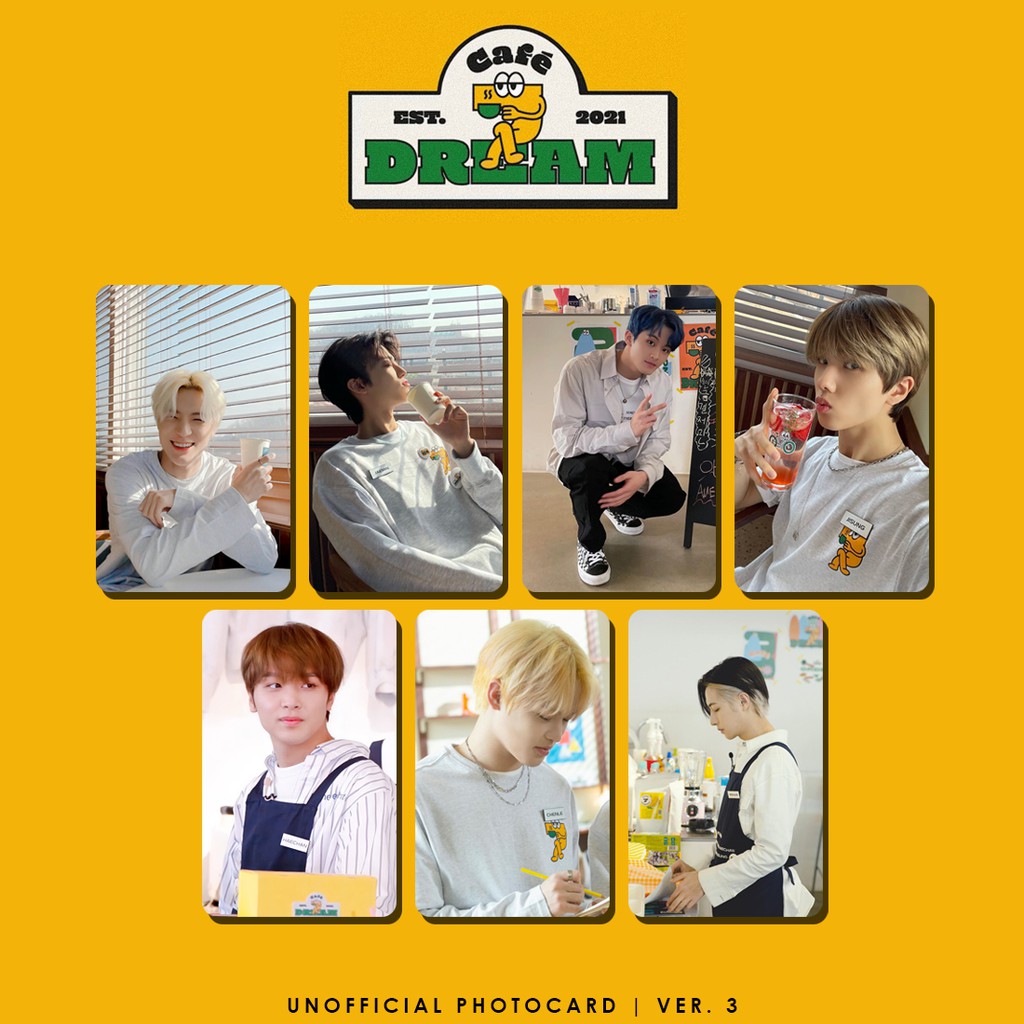 Photocard NCT DREAM - 7 Dream cafe