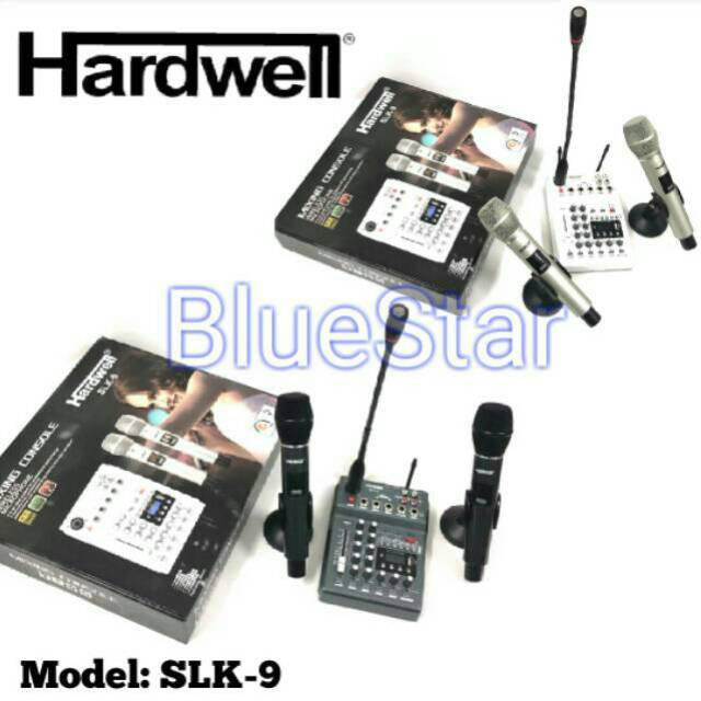 Mixer Mic Wireless Hardwell SLK 9 Handheld