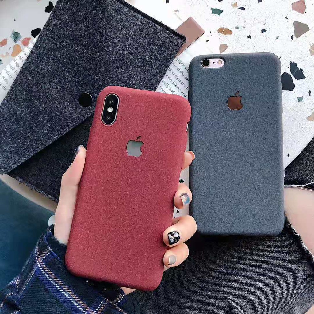 Casing Iphone 11 pro max 7 8 8plus X S MAX XR 6 6s Plus Matte Candy Color Soft TPU Case Iphone