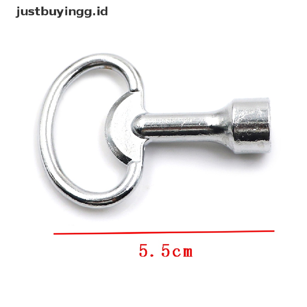 [justbuyingg.id] Elevator universal triangular key train door key heating valve water valve key1 ID