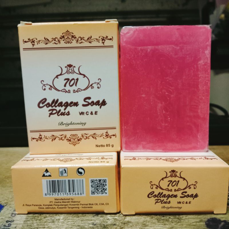 [12 PCS] SABUN COLLAGEN PLUS VIT E