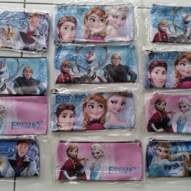 

Tempat Pensil Frozen / Tempat Pensil Kain / Tempat Pensil Anna dan Elsa