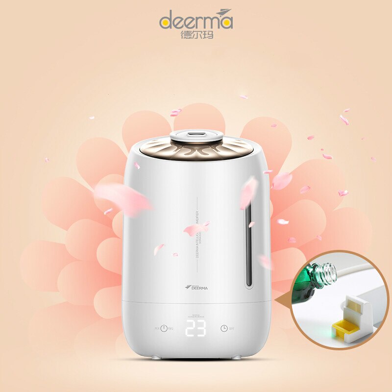 Humidifier Jumbo Xiaomi Derma F600 5L Pelembab Ruangan Touch Screen-4