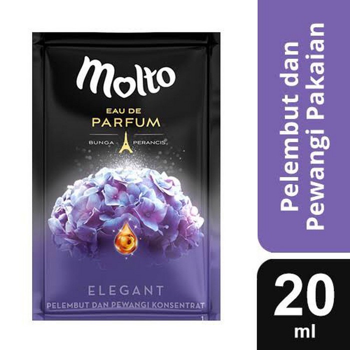 MOLTO PELEMBUT DAN PEWANGI KONSENTRAT SACHET 20ML