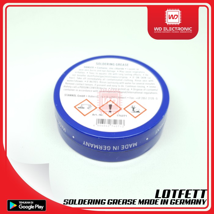 LOTFET 50 GRAM LOTFETT JERMAN PASTA SOLDER