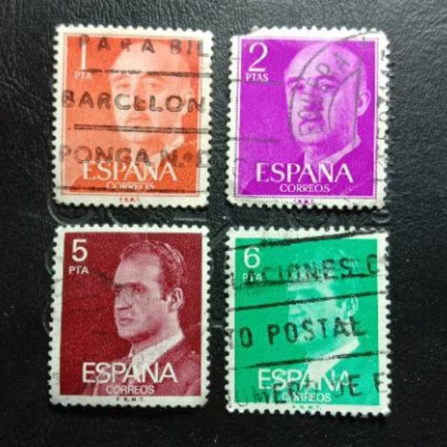 

prangko perangko Spanyol paket 1