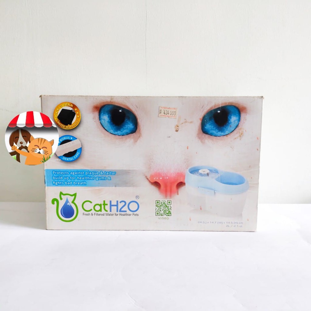 Jual H20 Cat Water Fountain 2L CH10 Tempat Minum Kucing Shopee Indonesia