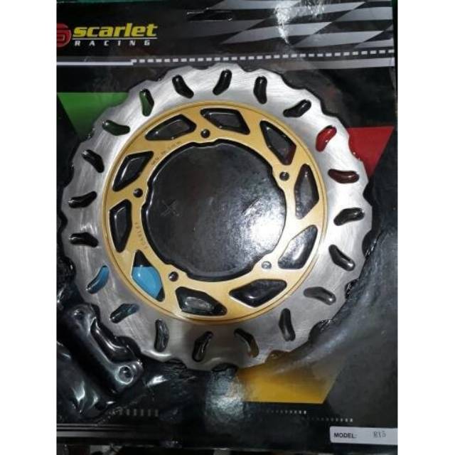 Piringan cakram disc depan yamaha R15 variasi lebar