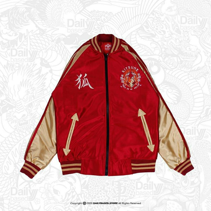 Jaket Sukajan - Kitsune