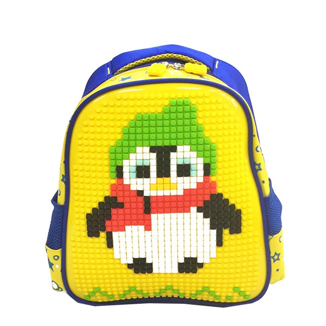 Tas Ransel Anak Powa Pixel 888 Original Kids Backpack - Skoola