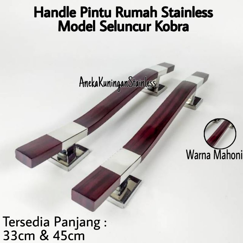 handle pintu rumah panjang 45cm tarikan gagang pintu rumah stainless handel hendel pintu rumah minimalis model seluncur