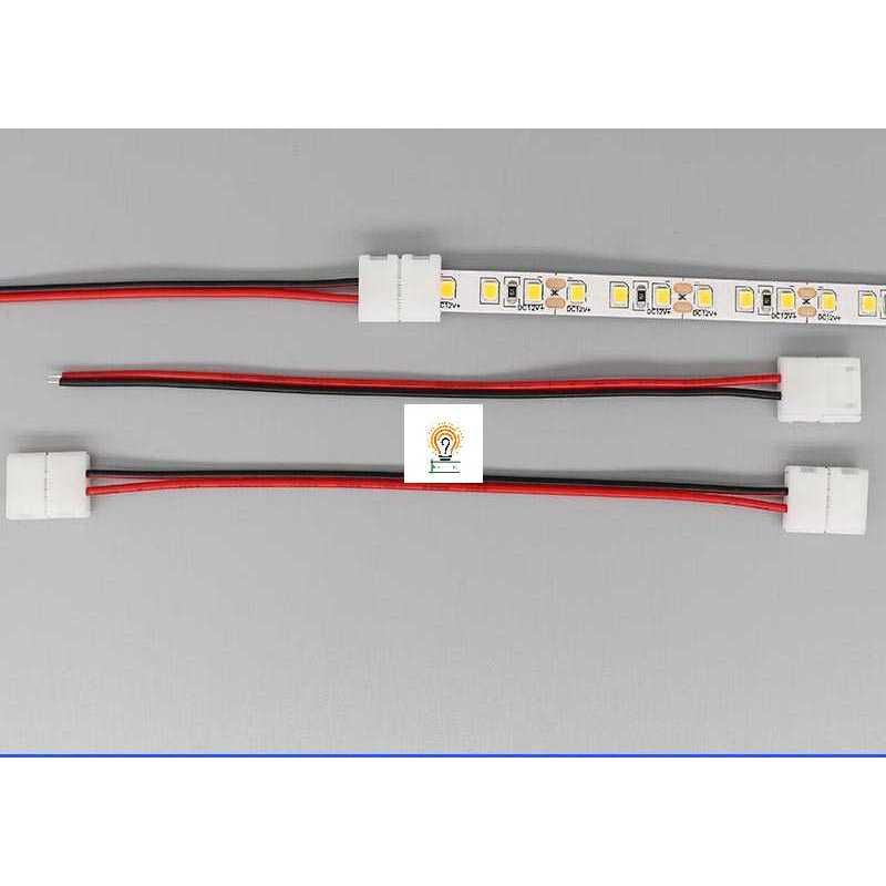 Connector LED Strip 2835/3528/5050/3038.DC kabel 2PIN