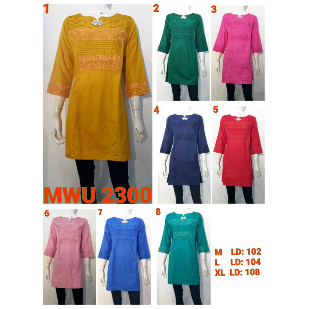 [MWU 2300] Blus/Blouse/Baju/Dress Murah
