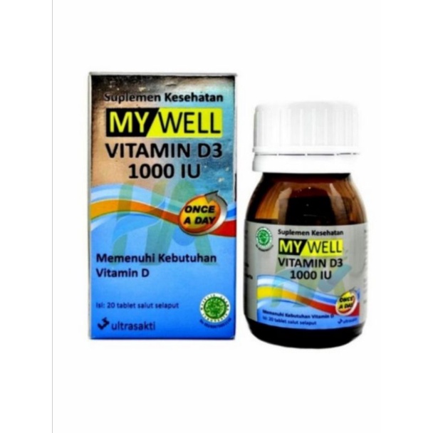 MY WELL VITAMIN D3 1000 IU