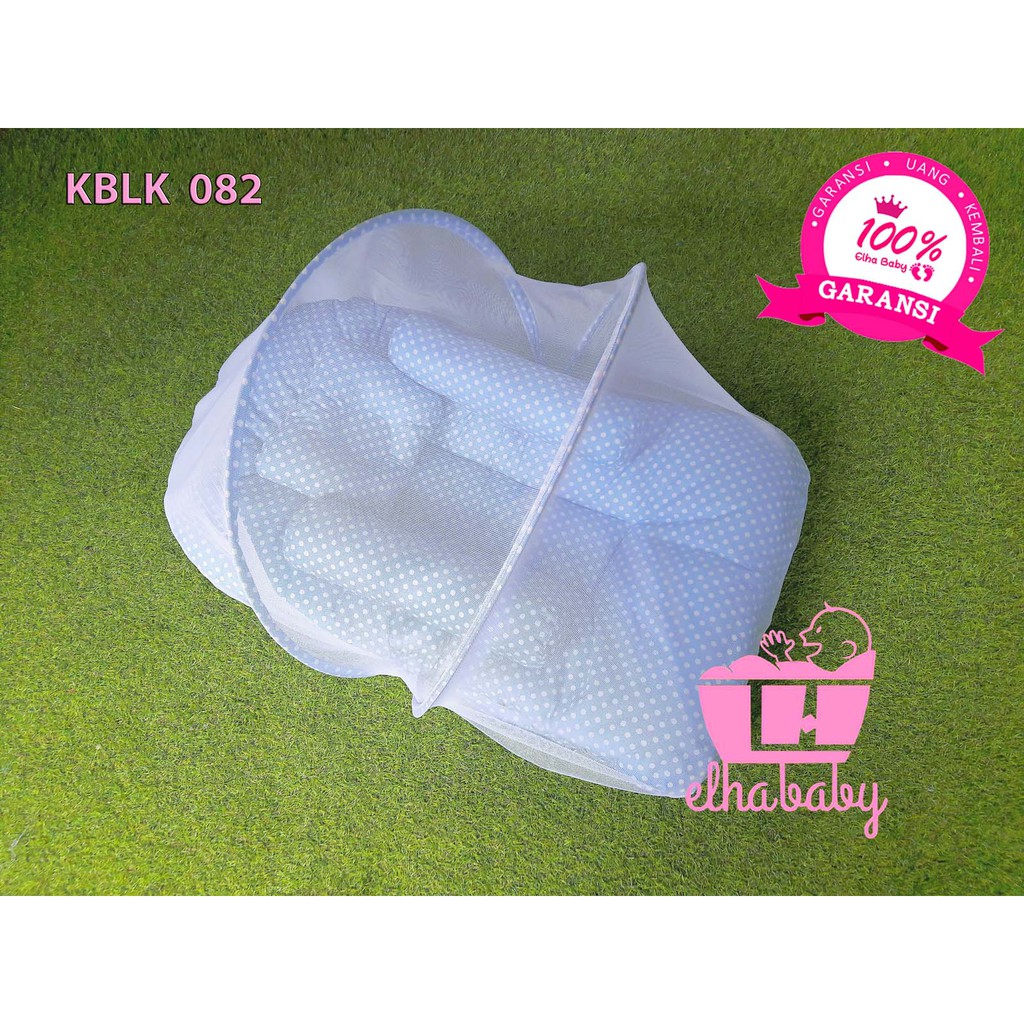 Kasur Bayi Newborn Set Kelambu Murah | Produk Bedding Perlengkapan Peralatan Tempat Tidur Baby Lipat