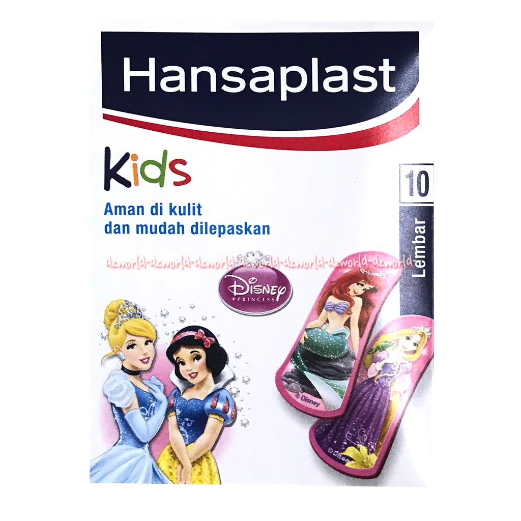 Hansaplast Kids Motif Disney Princes Plaster Lecet Karakter Obat Lecet Isi 7 Peralatan P3K Handsaplast Hand Saplast