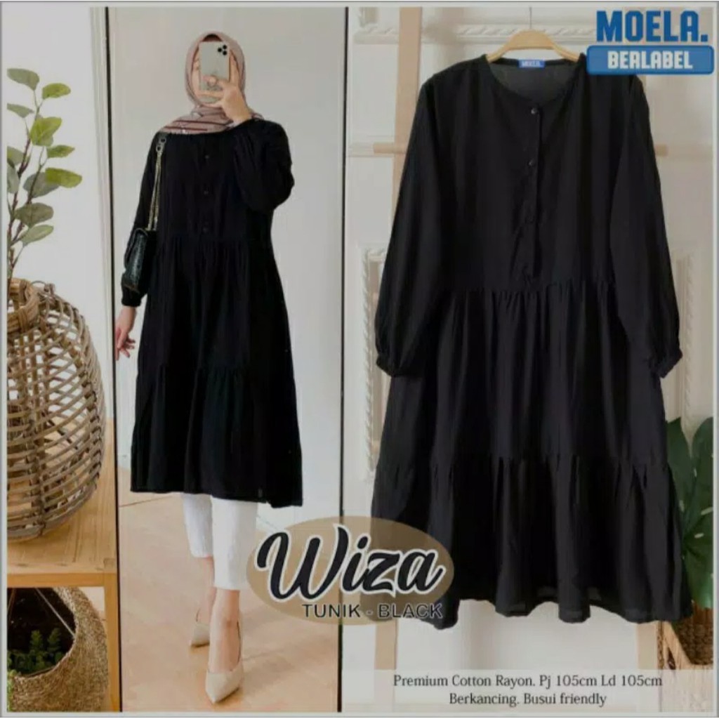 ATASAN SERIES TUNIK RAYON PREMIUM || SERIES WIZA