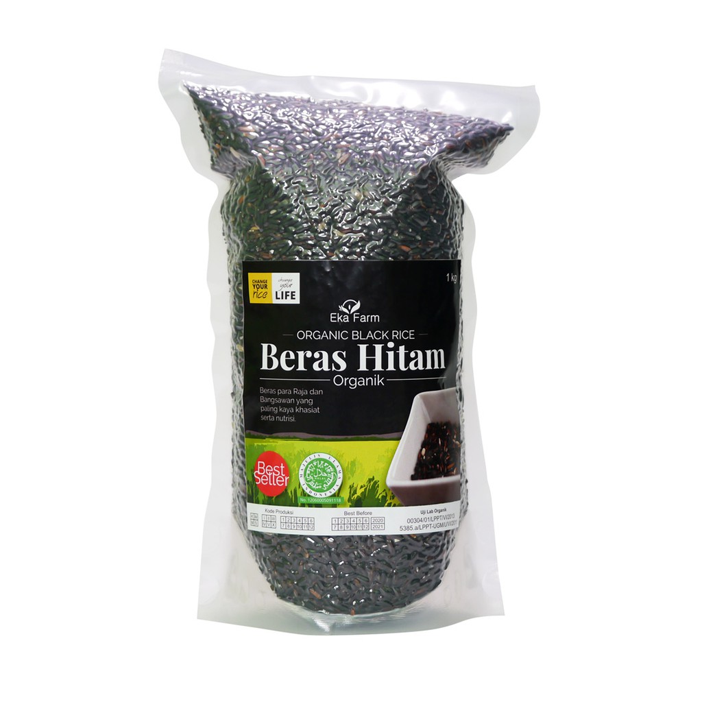 

Beras Hitam Organik - Eka Farm - 1kg