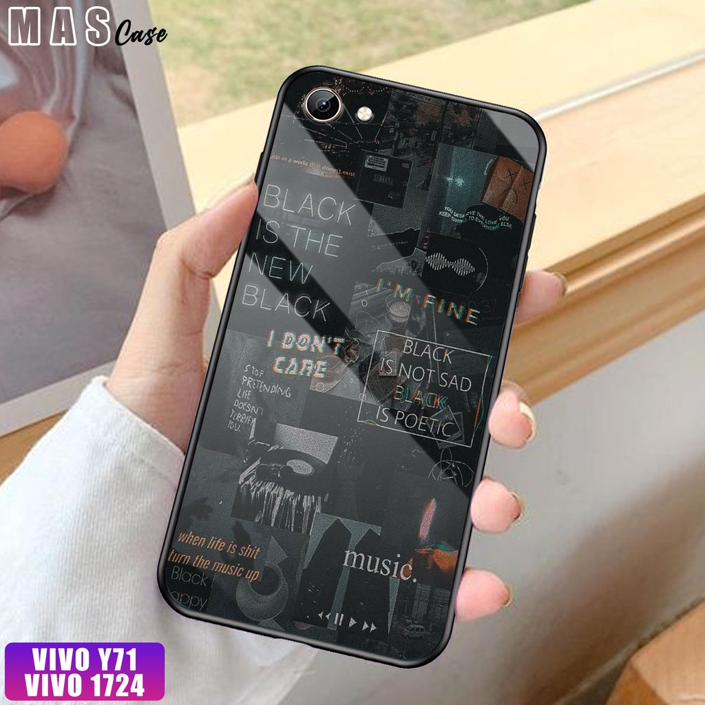 Case VIVO Y71 / VIVO 1724 - Casing VIVO Y71 / VIVO 1724 Terbaru MAS Case [ Aesthetic ] Silikon VIVO 