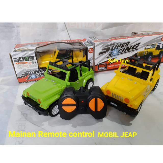 RC MOBIL JEAP/mainan edukasi anak remote control