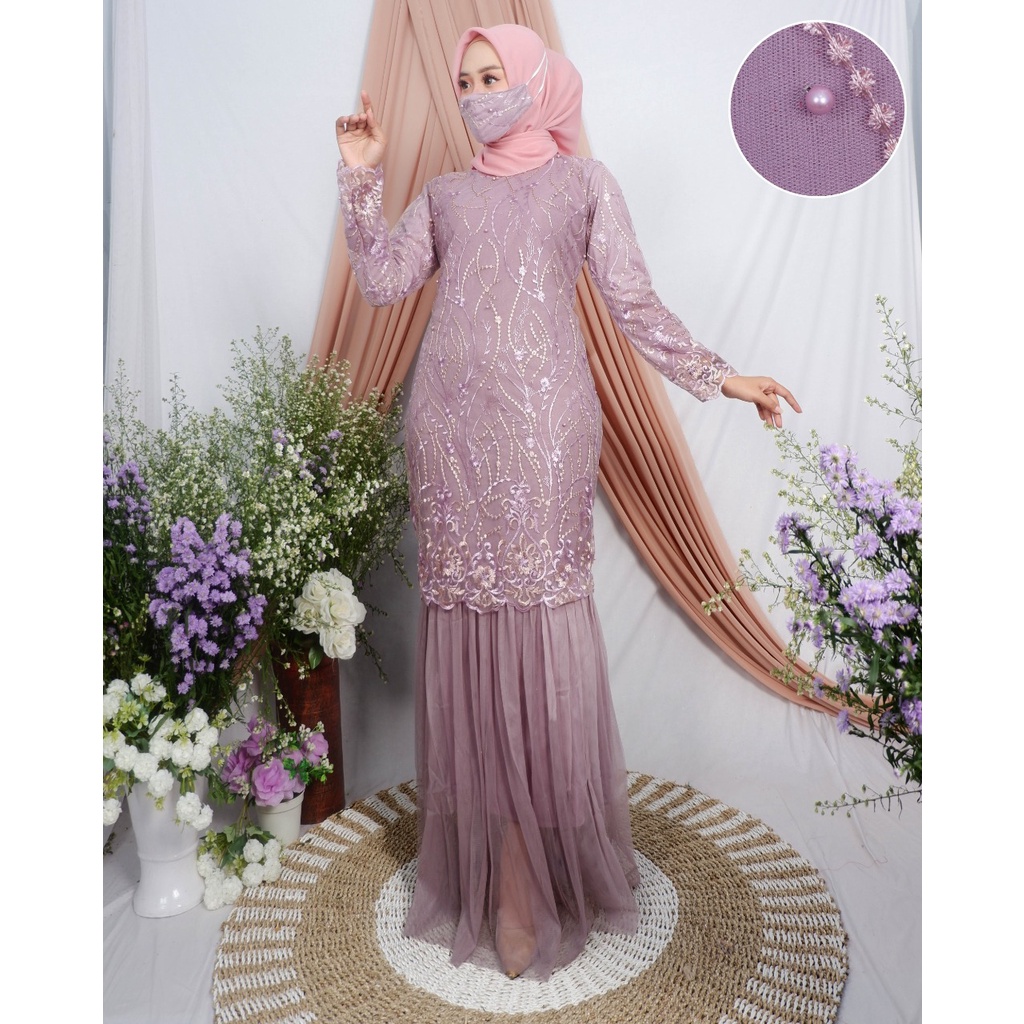 Gamis Duyung Tutu  / Kebaya Modern / Gamis Pesta / Gamis Duyung / Gamis Tutu / Kebaya Wisuda