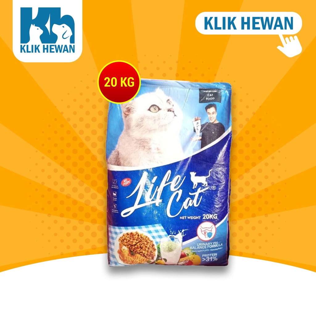 Makanan Kucing Life Cat 20 Kg / Life Cat / Makanan Kucing