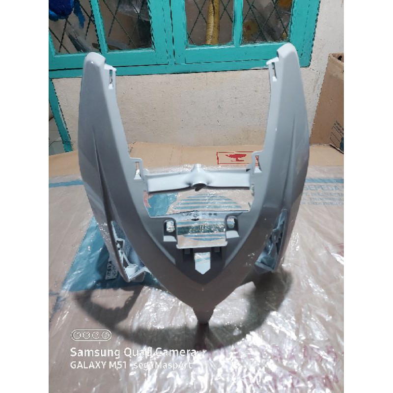 Panel tameng vario karbu karburator 110 cw 2006- 2014 putih