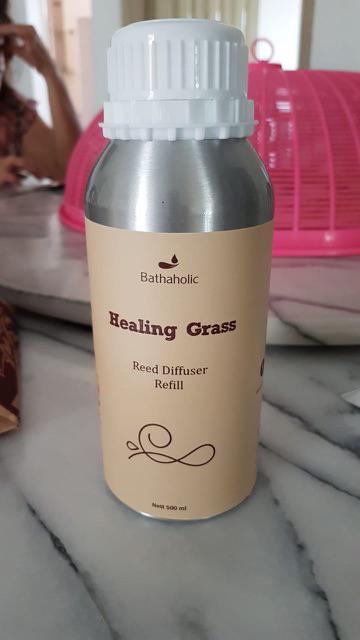 Bathaholic Refill Edp Premium Collection Reed Berry And Sage 500 Ml Bathaholic