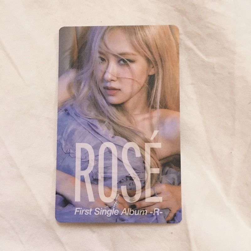 ROSE R VIBE CARD RARE ROSÉ R ALBUM ONLY BLACKPINK SOLO UNSEALED LOOSE YGSELECT KTOWN SHARING ON THE 