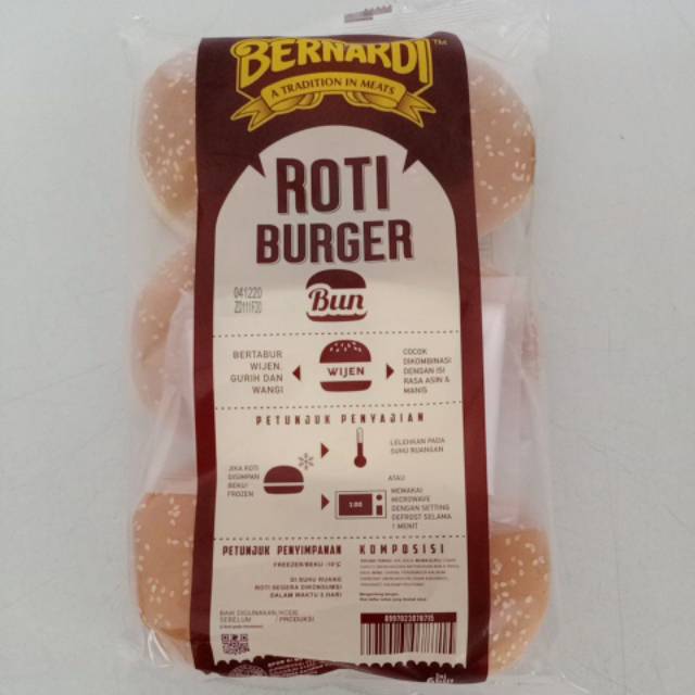

Roti Burger Bernardi Wijen