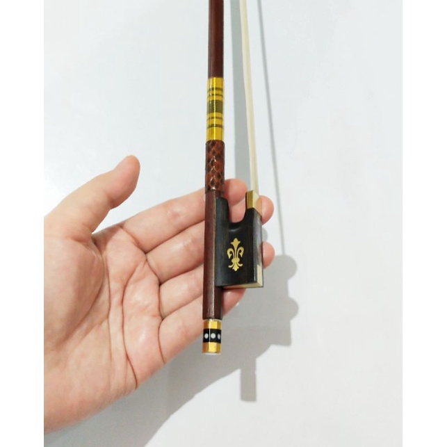 Bow biola pernambuco cutting oktagonal segi delapan violin bow untuk pemain serius BPR