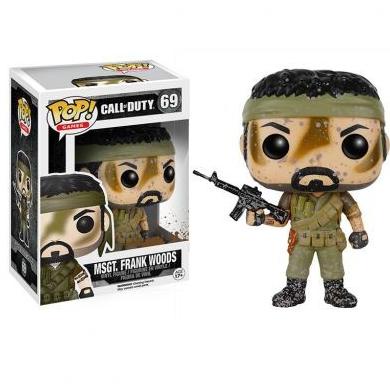 Funko Call of Duty - MSgt. Frank Woods - POP Vinyl - 6821 barang ready