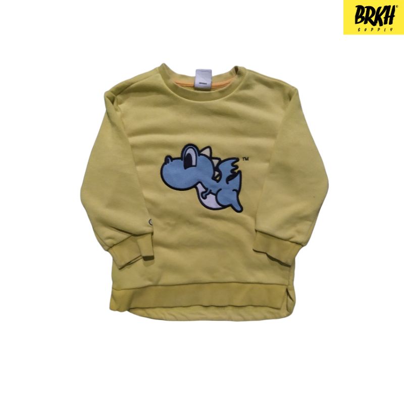 Crewneck Pancoat Anak pop Naga second original 100%