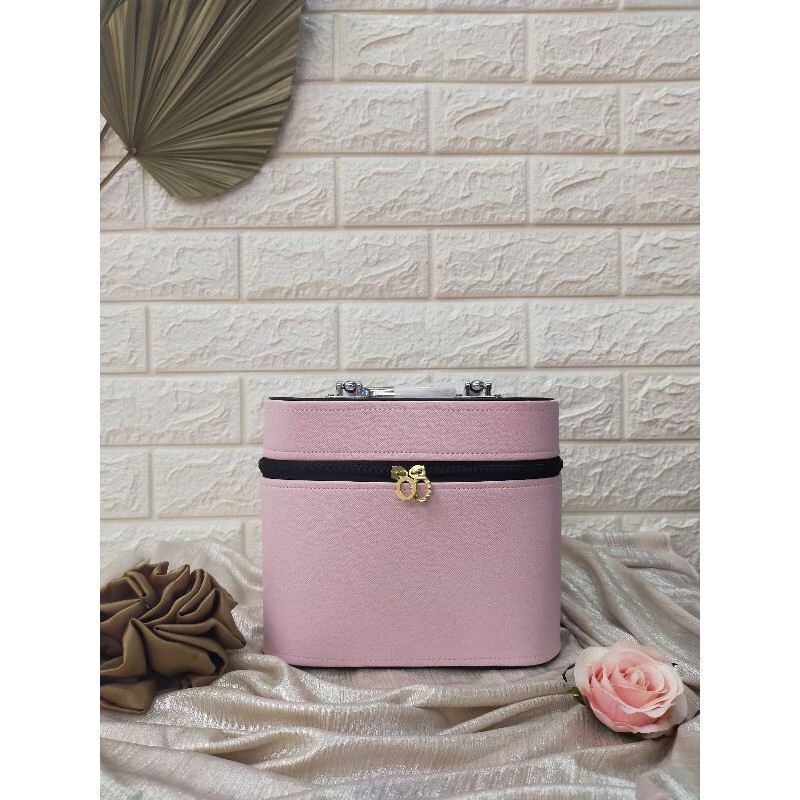 Free Custom Nama Pouch Makeup basic/ tas kosmetik/ makeup box