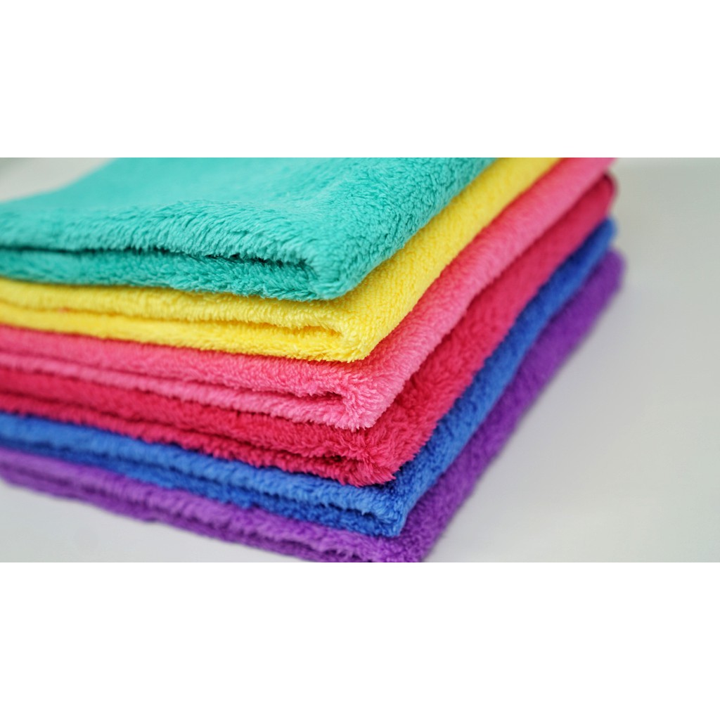 Kain Lap Microfiber / Mikrofiber Tebal Halus ( 30x30cm ) David Palmer - Lap Mobil / Motor Lap Dapur