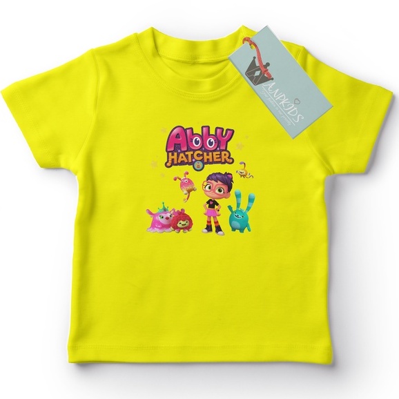 kaos anak abby hatcher premium lengan pendek