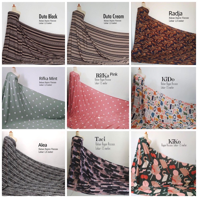 Harga Kain Rayon Terbaik Mei 2021 Shopee Indonesia